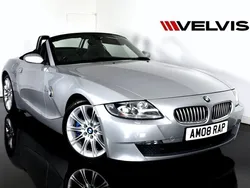 Silver Used 2008 BMW Z4 Sport Line Cabriolet | £8,982 (A bit pricey)