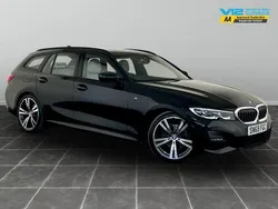 Black Used 2019 BMW 320 M Sport Estate | £18,895 (Fair price)
