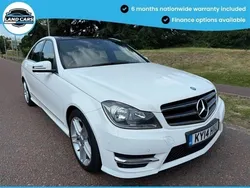 White Used 2014 Mercedes C220 Sport Edition Sedan | £11,490 (Good price)