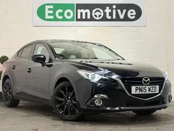 Black Used 2015 Mazda 3 Inclusive Sedan | £9,995 (Fair price)