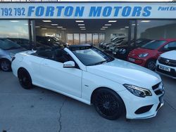 White Used 2015 Mercedes E220 AMG line Cabriolet | £9,995 (Fair price)