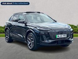 Black Used 2025 Audi SQ6 e-tron Business SUV | £68,126 (A bit pricey)