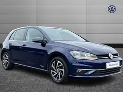 Blue Used 2019 VW Golf VII Match Hatchback | £13,499 (Fair price)