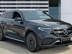 Grey Used 2022 Mercedes EQC400 AMG Line Premium SUV | £29,516 (Fair price)