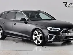 Mythos black Used 2021 Audi A4 S-Line Estate | £17,990 (Good price)