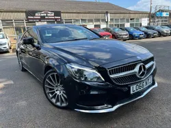 Black Used 2016 Mercedes CLS220 AMG line Coupe | £12,995 (Fair price)