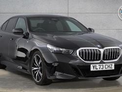 Black Used 2023 BMW 550e M Sport | £53,985 (Fair price)