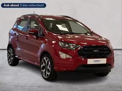 Red Used 2021 Ford Ecosport ST-Line SUV | £13,934 (Fair price)