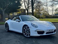 White Used 2013 Porsche 911 Carrera 4 Cabriolet Cabriolet | £50,995