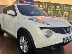 White Used 2012 Nissan Juke Acenta SUV | £3,995 (Expensive)