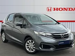 Shining grey metallic Used 2018 Honda Jazz SE Hatchback | £12,781 (Fair price)