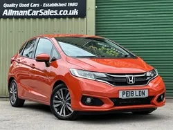 Orange Used 2018 Honda Jazz EX Hatchback | £11,995 (Fair price)