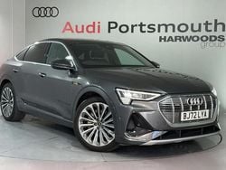 Grey Used 2022 Audi e-tron Sportback S-Line SUV | £26,490 (Fair price)