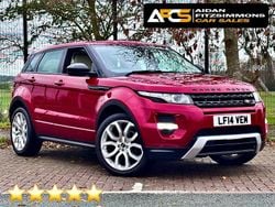 Red Used 2014 Land Rover Range Rover evoque Dynamic SUV | £13,680 (Fair price)