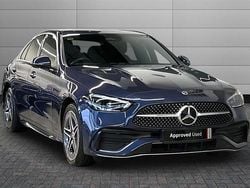 Blue Used 2024 Mercedes C300e AMG Line Premium Sedan | £34,295 (Super price)