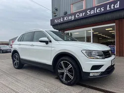 Pure white Used 2016 VW Tiguan SE SUV | £11,975 (A bit pricey)