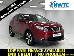 Red Used 2016 Nissan Qashqai N-Connecta SUV | £7,000 (Fair price)