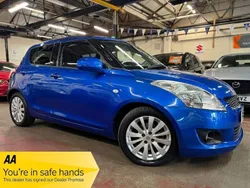 Blue Used 2012 Suzuki Swift SZ4 Hatchback | £6,989 (Fair price)