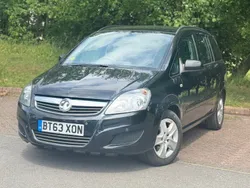 Black Used 2013 Vauxhall Zafira MPV | £3,495 (Good price)