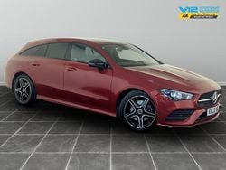Red Used 2023 Mercedes CLA200 Executive Estate | £22,295 (Good price)
