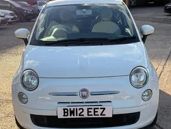 White Used 2012 Fiat 500 Hatchback | £4,650 (Good price)