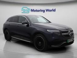 Blue Used 2022 Mercedes EQC400 AMG Line Premium Plus SUV | £27,700 (Expensive)