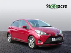 Red Used 2020 Toyota Yaris Hybrid Hatchback | £12,195 (Fair price)