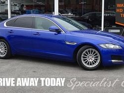 Blue Used 2017 Jaguar XF Prestige Sedan | £12,000 (Fair price)