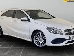 White Used 2017 Mercedes A160 AMG line Hatchback | £11,395 (Good price)