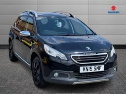Black Used 2015 Peugeot 2008 Allure SUV | £7,818 (Fair price)