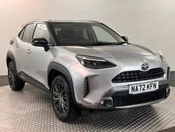 Silver Used 2022 Toyota Yaris Hybrid Hatchback | £21,725