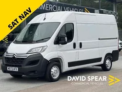 White Used 2022 Citroën Relay Van | £15,490 (Good price)
