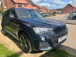 Black Used 2016 BMW X3 M Sport SUV | £11,050 (Fair price)