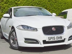 White Used 2015 Jaguar XF R-Sport Sedan | £8,595 (Fair price)