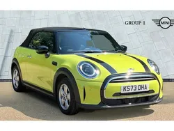 Zesty yellow Used 2023 Mini Cooper Cabriolet Classic Cabriolet | £23,295 (Expensive)