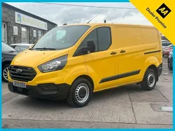 Yellow Used 2021 Ford Transit Custom S Van | £9,891 (Good price)