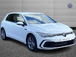 White Used 2023 VW Golf VIII R-line Hatchback | £24,131 (Fair price)