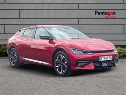 Solid runway red Used 2024 Kia EV6 2 SUV | £31,688 (Expensive)