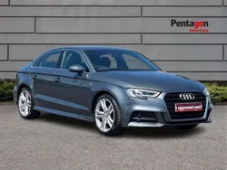 Grey Used 2018 Audi A3 S-Line Sedan | £14,995 (Good price)