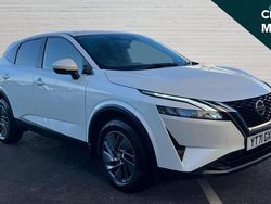 White Used 2021 Nissan Qashqai Acenta Premium SUV | £14,680 (Good price)