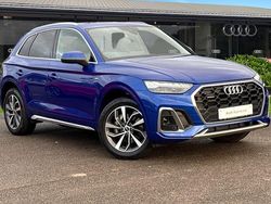 Blue Used 2023 Audi Q5 S-Line SUV | £32,500 (Good price)