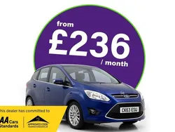 Blue Used 2013 Ford C-MAX Titanium MPV | £6,995 (A bit pricey)