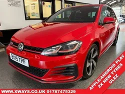 Red Used 2019 VW Golf VII GTI Hatchback | £17,490 (Good price)