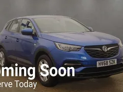 Blue Used 2018 Vauxhall Grandland X S SUV | £9,995 (Fair price)