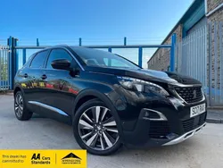 Black Used 2017 Peugeot 3008 GT-line Hatchback | £7,449 (Expensive)