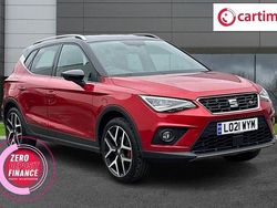 Red Used 2021 Seat Arona FR SUV | £13,499 (Fair price)