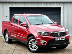 Red Used 2015 Ssangyong Korando Pickup | £4,995 (Super price)