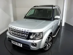 Silver Used 2015 Land Rover Discovery 4 HSE Luxury SUV | £16,950 (Expensive)