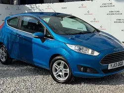 Blue Used 2013 Ford Fiesta Zetec Hatchback | £4,195 (Good price)
