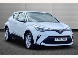 White Used 2021 Toyota C-HR SUV | £17,299 (Good price)